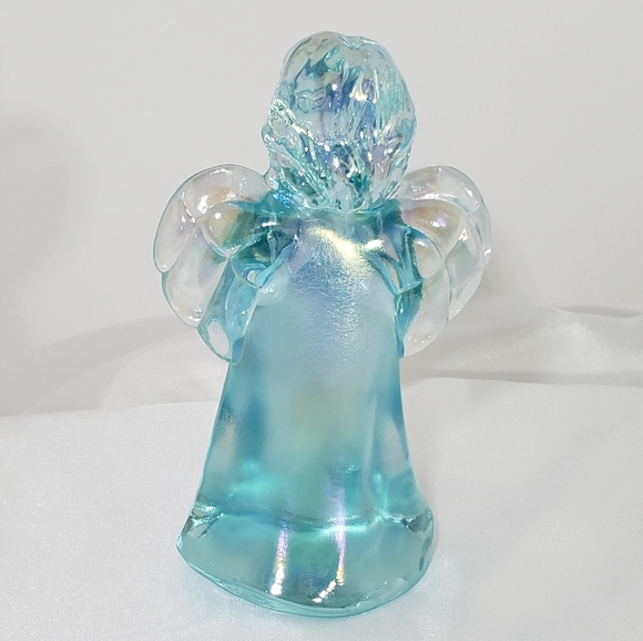 Brand New The Artisans of Fenton Art Glass Angel Figure In Box - Picture 4 of 7